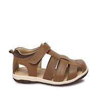 Sandalia Franciscana Casual ANGEL-2617 Toffe Rabbit Cuero